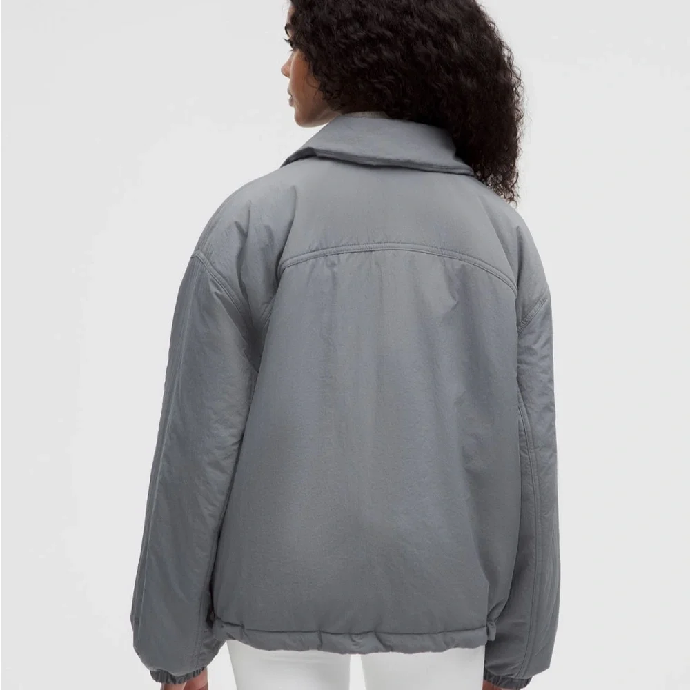 Lululemon Water Resistant Gray Women's Jacket - Picture 3 of 13